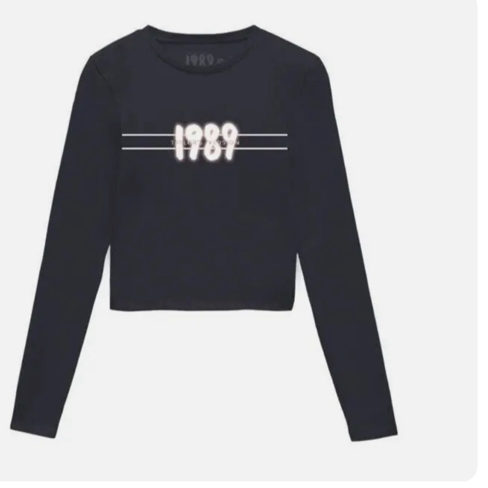 Taylor swift 1989 Navy long sleeve brand new